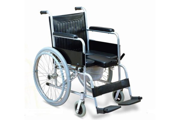 Wheel Chair with Commode